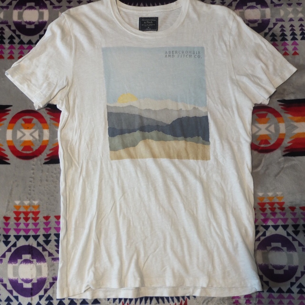Abercrombie & Fitch Abstract Graphic Shirt 2016